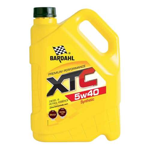 Моторное масло Bardahl XTC 5W-40 5л в Татнефть