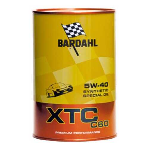 Моторное масло Bardahl XTC C60 5W-40 1л в Татнефть