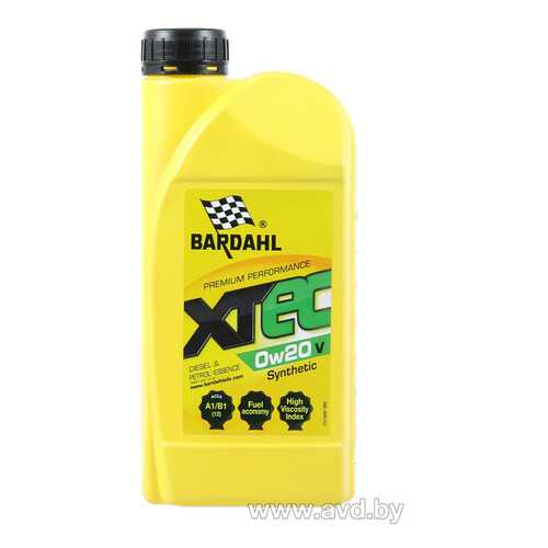 Моторное масло BARDAHL Xtec 0w20 V A1/B1 1l в Татнефть