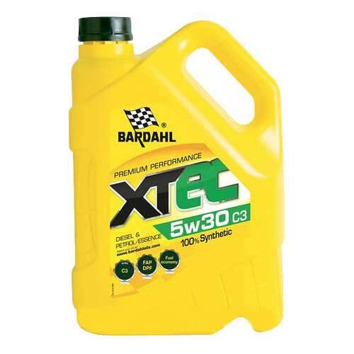 Моторное масло Bardahl XTEC С3 5W-30 5л в Татнефть