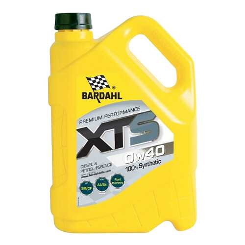 Моторное масло Bardahl XTS 0W-40 5л в Татнефть