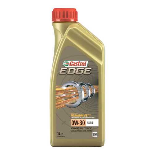 Моторное масло Castrol Edge Titanium FST А5/В5 0W-30 1л в Татнефть
