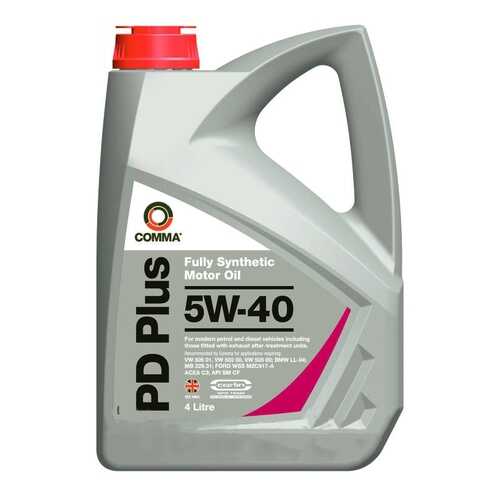 Моторное масло Comma diesel pd 5W-40 4л в Татнефть