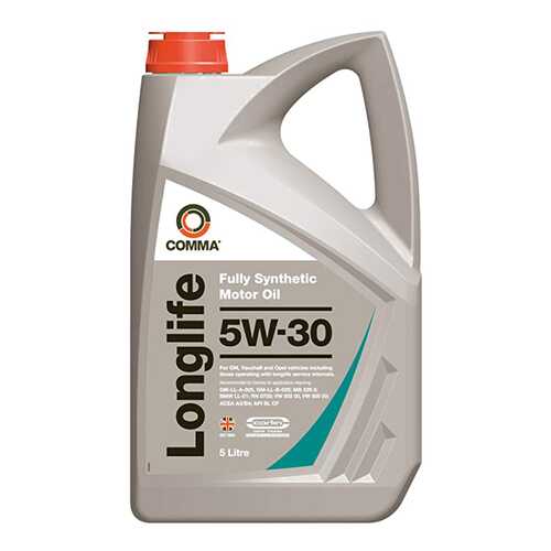 Моторное масло Comma long life 5W-30 5л в Татнефть