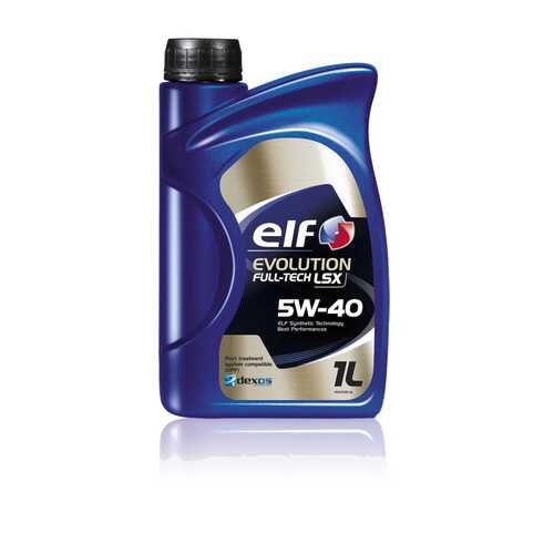 Моторное масло elf Evolution Full-Tech LSX 5W-40 1л в Татнефть