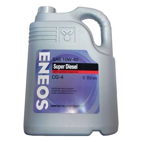 Моторное масло Eneos Super Diesel Semi-Synthetic 10W-40 6л в Татнефть
