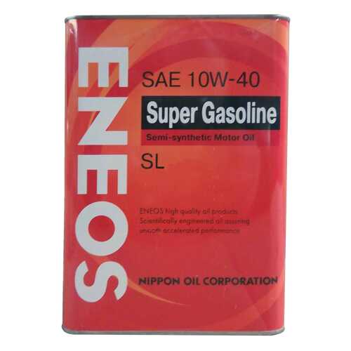 Моторное масло Eneos Super Gasoline Semi-Synthetic SAE 10W-40 0,946л в Татнефть