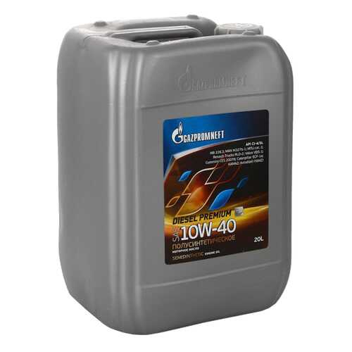 Моторное масло Gazpromneft Diesel Premium 10W-40 20л в Татнефть