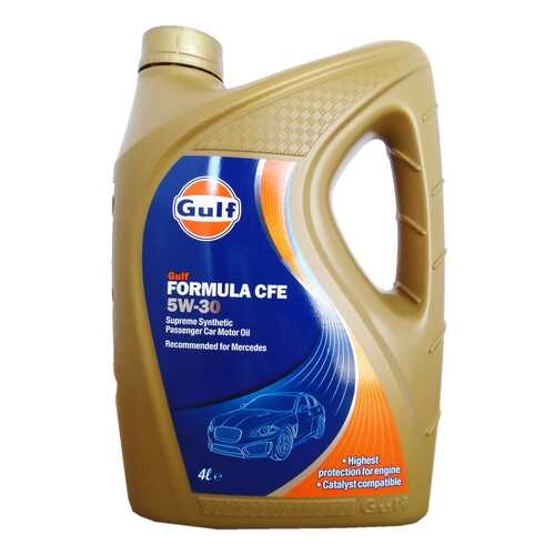Моторное масло Gulf Formula CFE 5W-30 4л в Татнефть