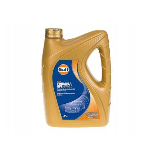 Моторное масло Gulf Formula EFE 0W-20 4л в Татнефть