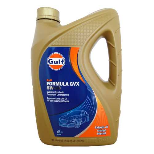 Моторное масло Gulf Formula GVX 5W-30 4л в Татнефть
