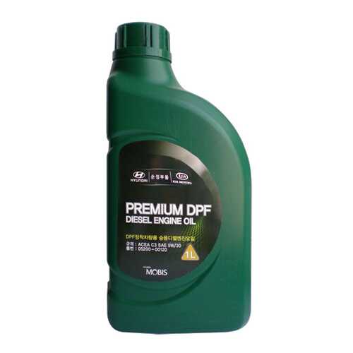 Моторное масло Hyundai Premium DPF Diesel Engine Oil 5W-30 1л в Татнефть