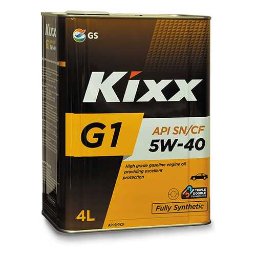 Моторное масло Kixx G1 5W-40 4л в Татнефть