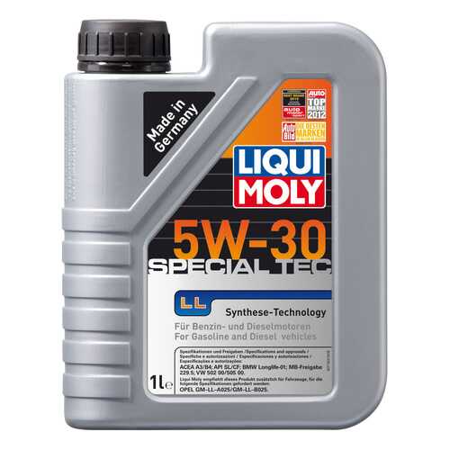 Моторное масло Liqui moly Leichtlauf Special LL 5W-30 1л в Татнефть
