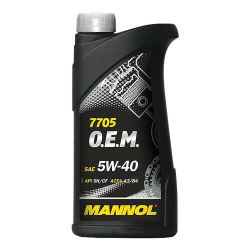 Моторное масло Mannol O.E.M. 5W-40 1л в Татнефть