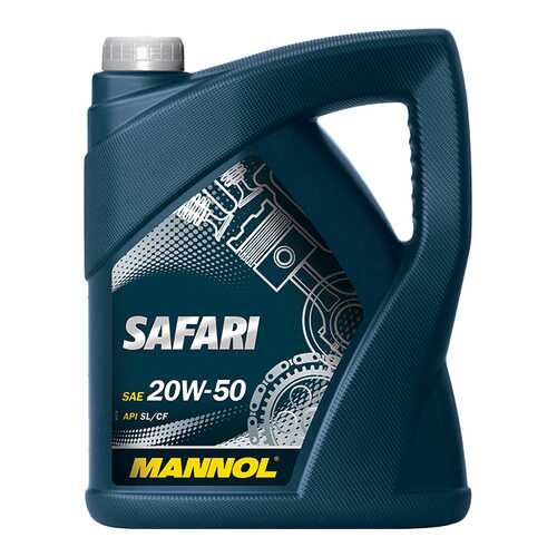 Моторное масло Mannol Safari 20W-50 5л в Татнефть