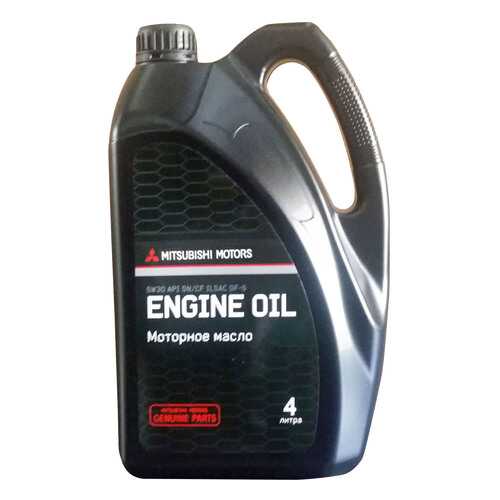 Моторное масло Mitsubishi Engine Oil 5W-30 4л в Татнефть