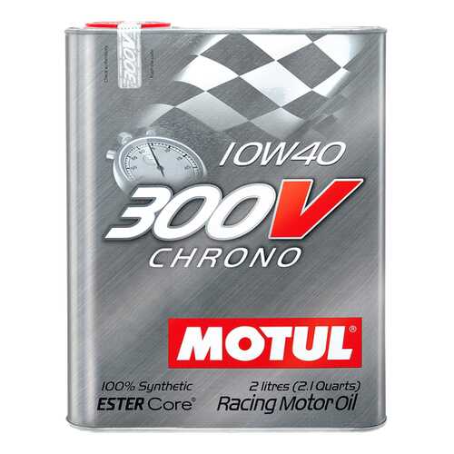 Моторное масло Motul 300V Chrono 10W-40 2л в Татнефть