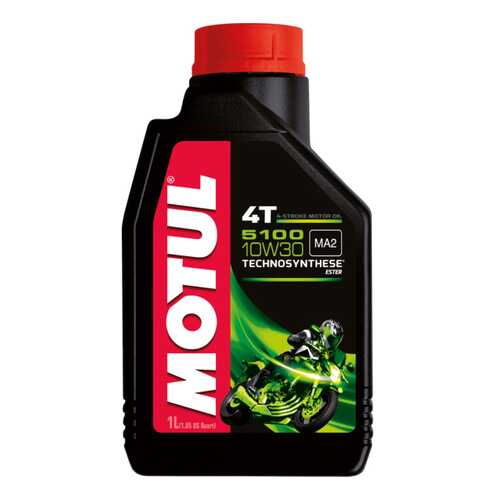 Моторное масло Motul 5100 4T 10W-30 1л в Татнефть