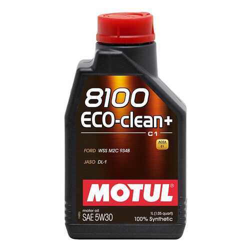 Моторное масло Motul 8100 Eco-clean+ 5W-30 1л в Татнефть