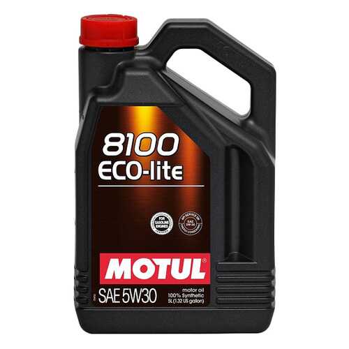 Моторное масло Motul 8100 Eco-lite 5W-30 5л в Татнефть