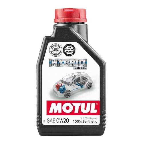 Моторное масло Motul Hybrid 0W-20 1л в Татнефть