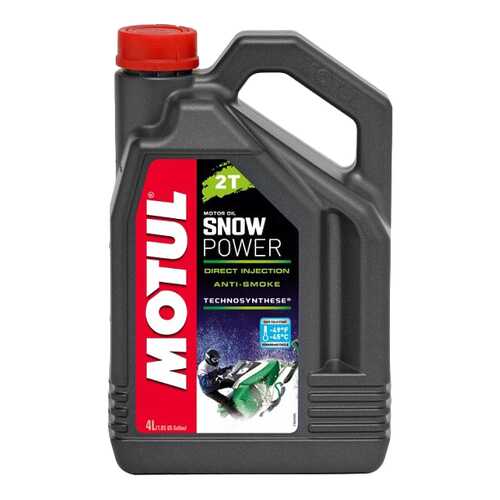 Моторное масло Motul Snowpower 2T 5W-30 4л в Татнефть