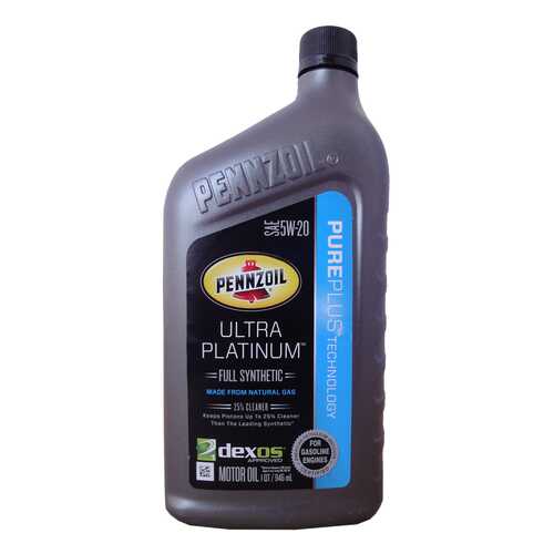 Моторное масло Pennzoil Ultra Platinum 5w-20 0,946л в Татнефть