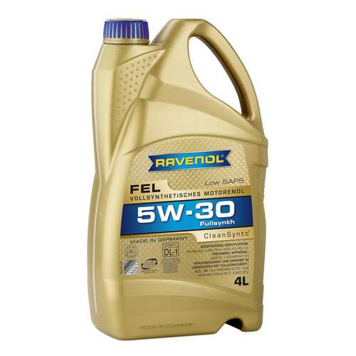 Моторное масло Ravenol FEL SAE 5W-30 4л в Татнефть
