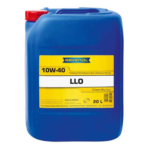 Моторное масло Ravenol LLO SAE 10W-40 20л в Татнефть