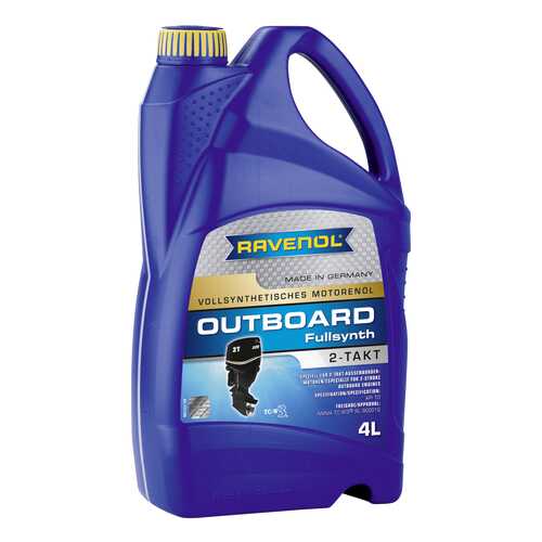 Моторное масло Ravenol Outboardoel 2T Fullsynth 5W-30 4л в Татнефть