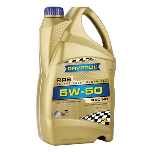 Моторное масло Ravenol Racing Rally Synto SAE 5W-50 5л в Татнефть