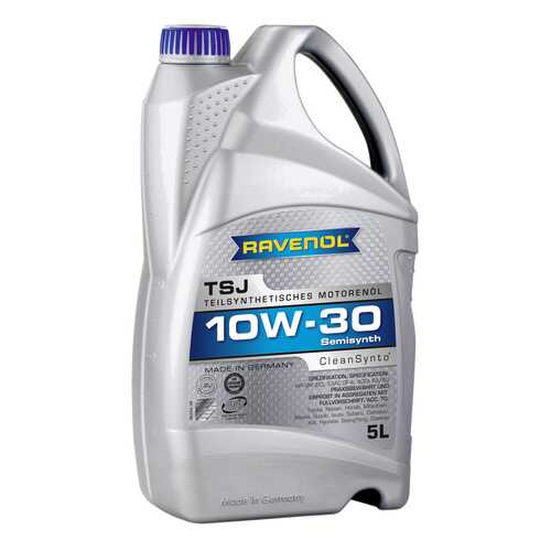 Моторное масло Ravenol TSJ SAE 10W-30 5л в Татнефть