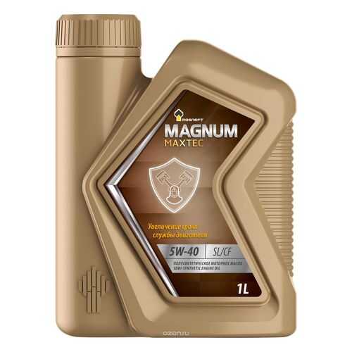 Моторное масло Роснефть Magnum Maxtec 5W-40 1л в Татнефть