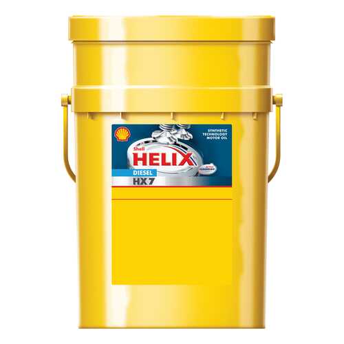 Моторное масло Shell Helix HX7 Diesel 10W-40 20л в Татнефть