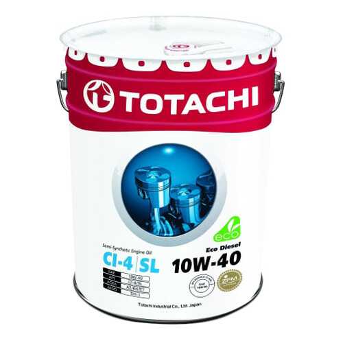 Моторное масло Totachi Eco Diesel Semi-Synthetic 10W-40 20л в Татнефть