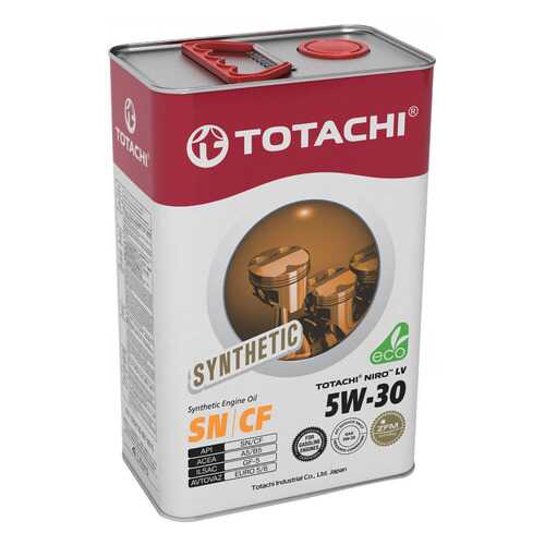 Моторное масло Totachi Niro LV Synthetic SN 5W-30 4л в Татнефть