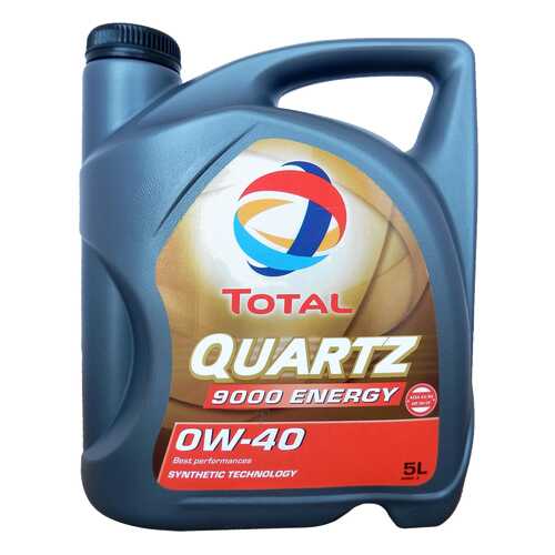 Моторное масло Total Quartz 9000 Energy SAE 0W-40 5л в Татнефть