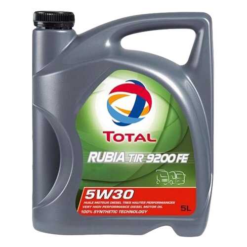 Моторное масло Total Rubia TIR 9200 FE 5W-30 5л в Татнефть