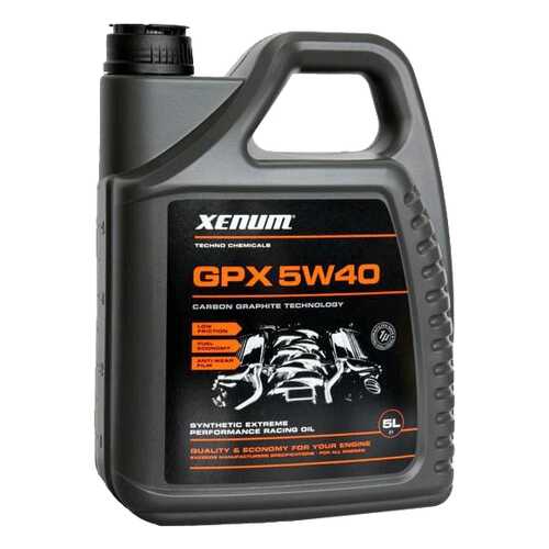 Моторное масло Xenum GPX 5W-40 5л в Татнефть