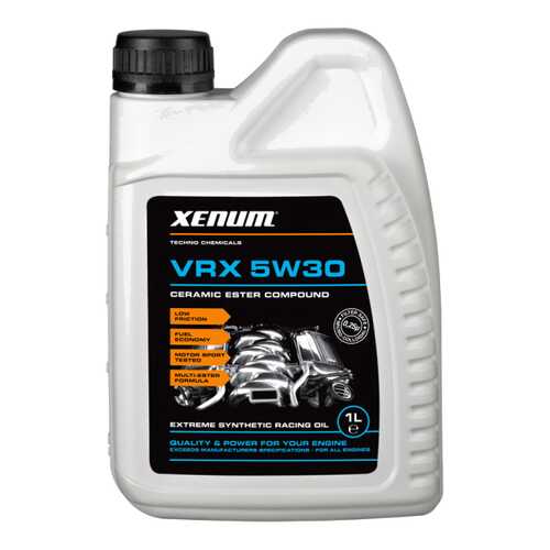 Моторное масло Xenum VRX 5W-30 1л в Татнефть