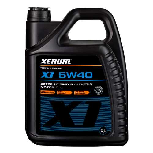 Моторное масло Xenum X1 SM/CF 5W-40 5л в Татнефть