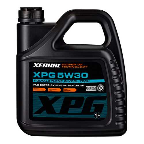 Моторное масло Xenum XPG 5W-30 4л в Татнефть