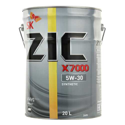 Моторное масло Zic X7000 5W-30 20л в Татнефть