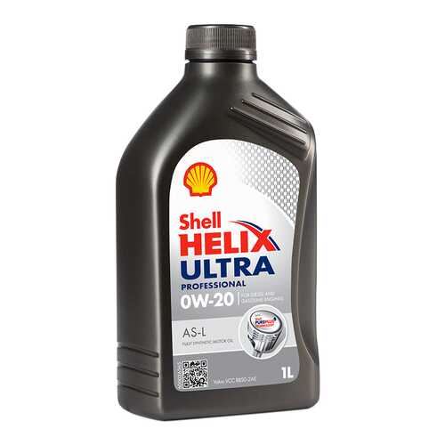 Shell Helix Ultra Professional AS-L 0W-20 синтетическое моторное масло 0W20 1 л. в Татнефть