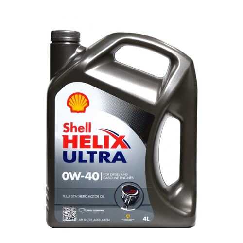 Shell М/Масло Синтетика Shell Helix Ultra 0w-40 4l в Татнефть