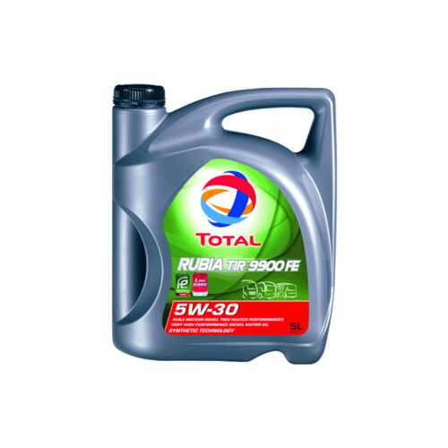 TOTAL 195097 масло моторное total rubia tir 9900 fe 5w30 5 л 195097 в Татнефть