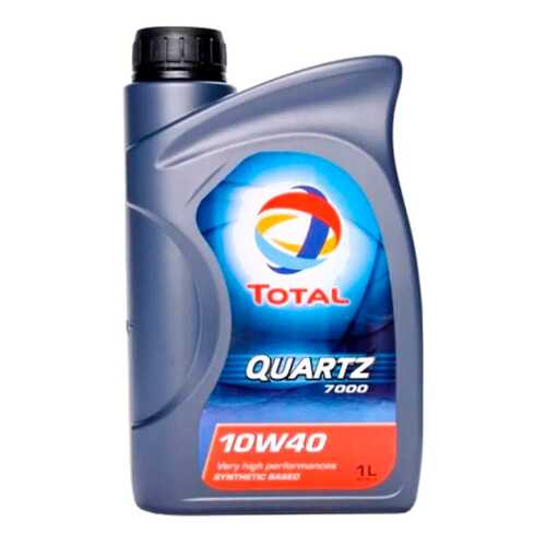 TOTAL 201528 масло моторное total quartz 7000 10w40 полусинтетическое 1 л 201528 в Татнефть