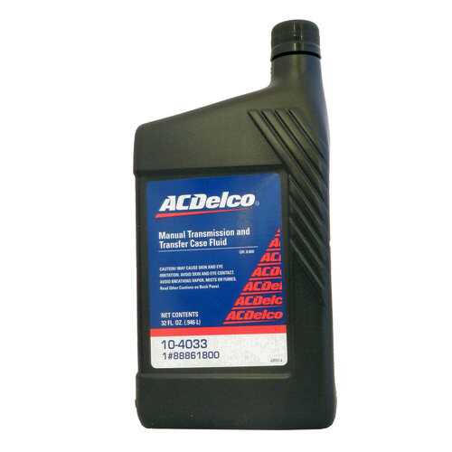 Трансмиссионное масло AC DELCO Manual Transmission And Transfer Case Fluid (0,946л) в Татнефть