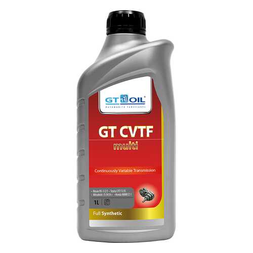 Трансмиссионное масло GT-Oil ATF CVTF Multi 1л в Татнефть